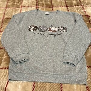 Country pumpkin sweatshirt